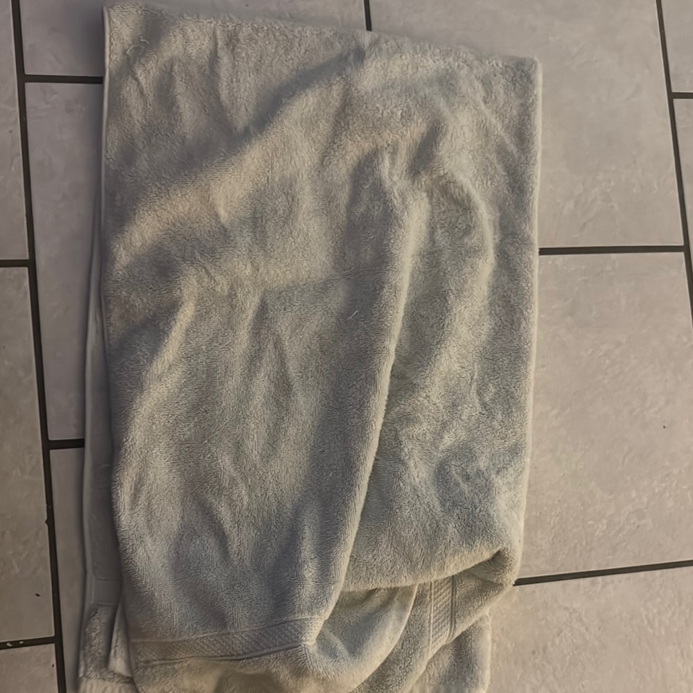 Soft Gray Towel